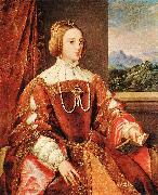 TIZIANO Vecellio Empress Isabel of Portugal r Spain oil painting artist